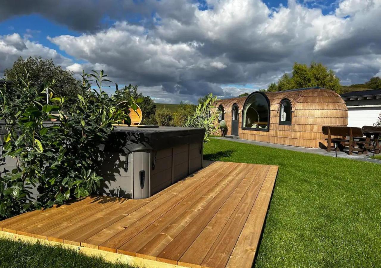 Tirolian Lodge North, Whirlpool, Sauna, Lagerfeuer Bundorf 외부 사진